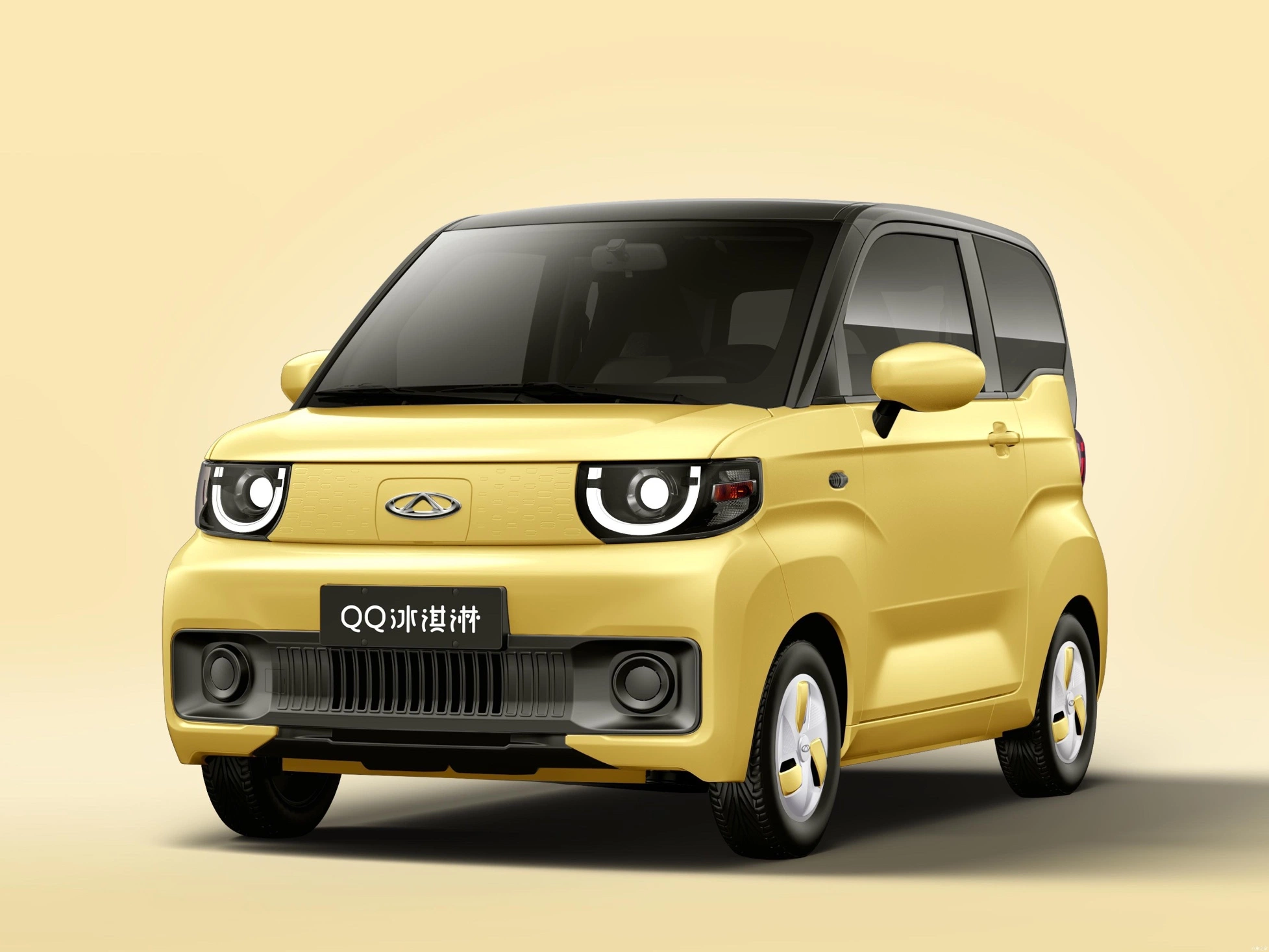 Chery QQ helado 2023 EV coche eléctrico 2023 batería Vehículo eléctrico (BEV) Mini coche económico barato utilizado