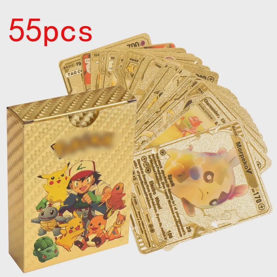 Hot Sale Digimon Adventure Pocket Monster Playing Flash Cards for Kid Gift