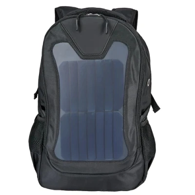 15.6-Inch USB Charger Business Travel Bag Waterproof Laptop Solar Panel Backpack