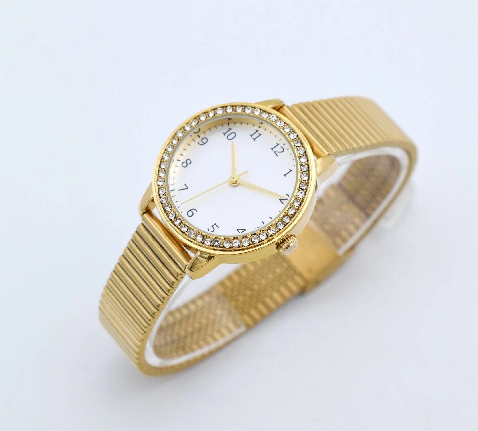ساعة هدية من الفولاذ المقاوم للصدأ ساعة كوارتز ساعة ساعة الأزياء سيدة مراقبة مراقبة ترويجية