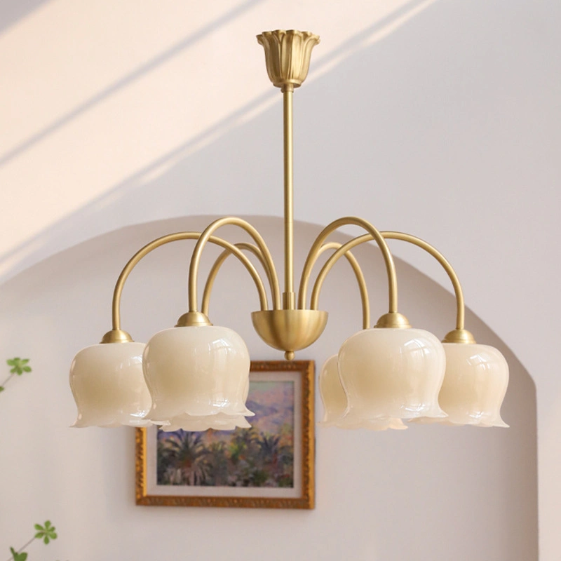 Nordic Chandelier Vintage Pendant Lamp Ceiling LED Light Zhongshan Light Ceiling
