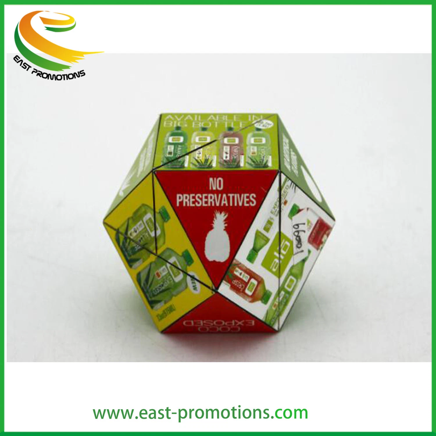 Factory Supply Cheap Price Diamond Shape Foldable Magic Cube for Corporate Gifts