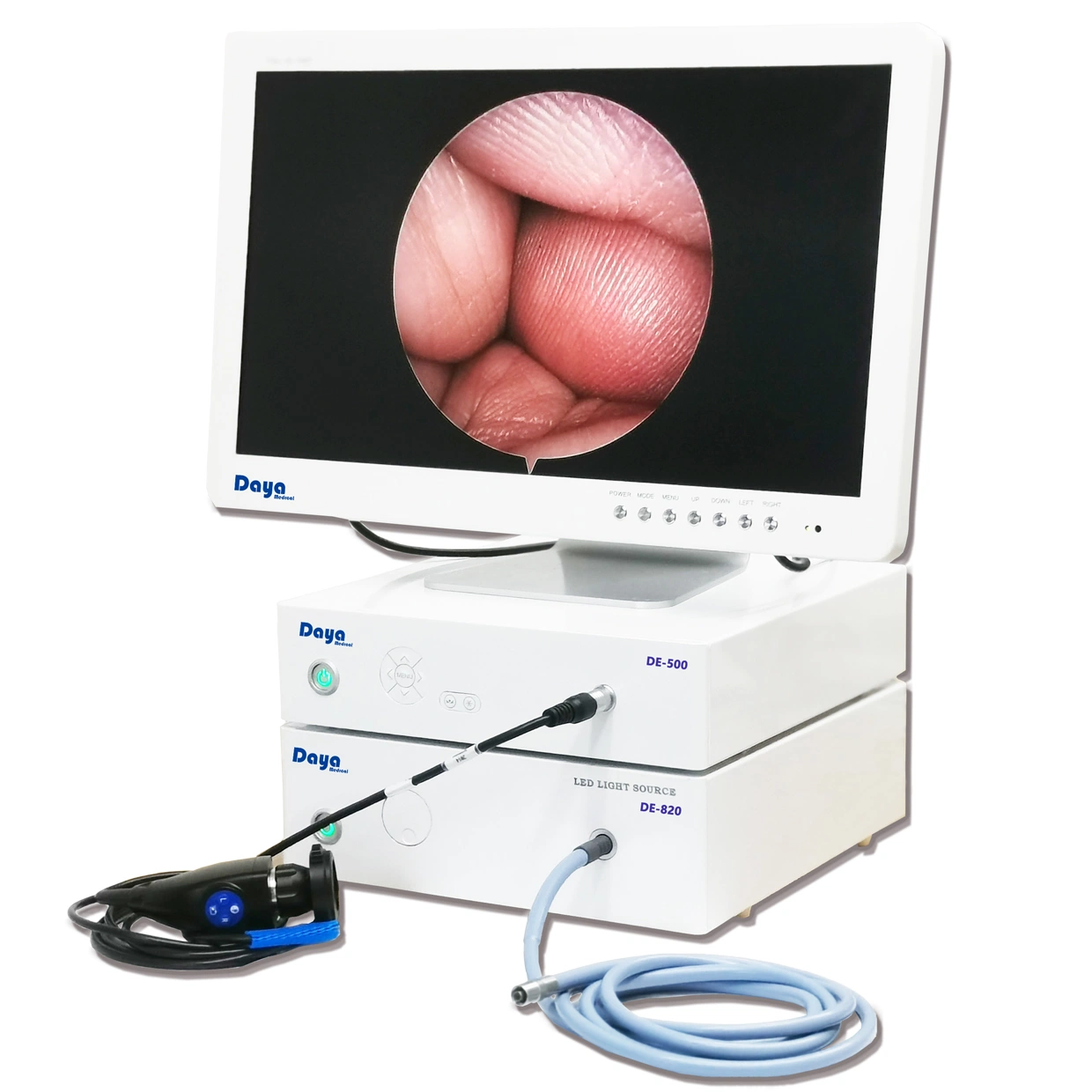 Equipamento médico Vet Digital Portátil endoscópico/endoscópio de vídeo HD Câmara
