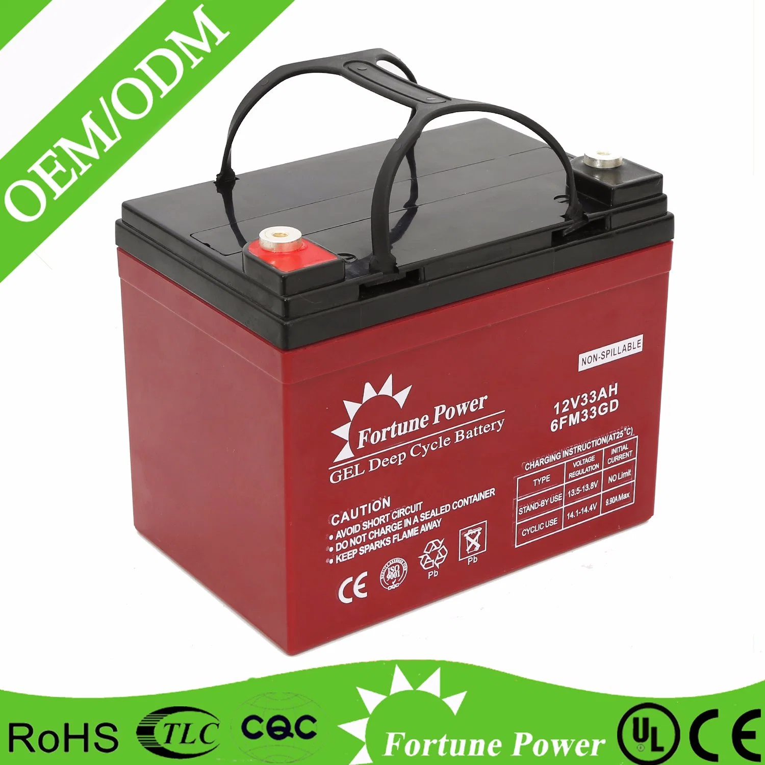 12V 33ah Accumulator Lead Acid Battery