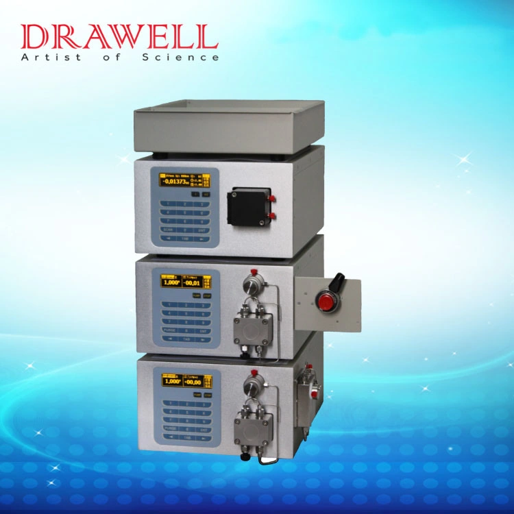 La cromatografía líquida de alto rendimiento del sistema de HPLC de precios de equipos de HPLC con bomba de HPLC.