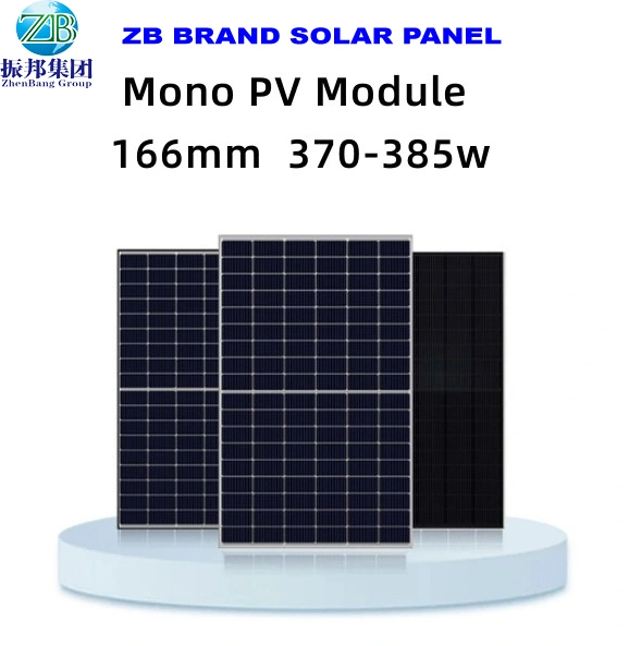 156m de 580-600W 182 mm mono Perc Módulo Solar Panel Solar de montaje en techo