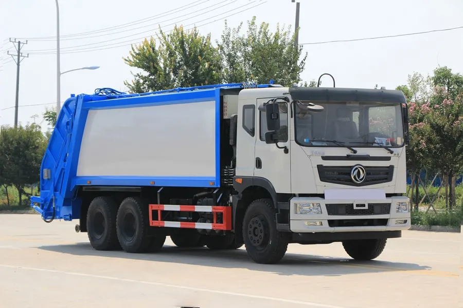 China Heavy Duty Dongfeng 18cbm/18000liters Rubbish Truck Garbage Truck 6*4 Compactor Garbage Truck