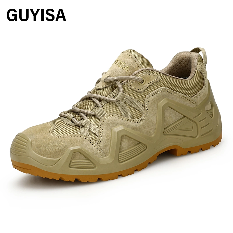 حذاء الأمان Guyisa European Standard Steel Toe Safety Shoes Hiking Fashion Light Safety Shoes