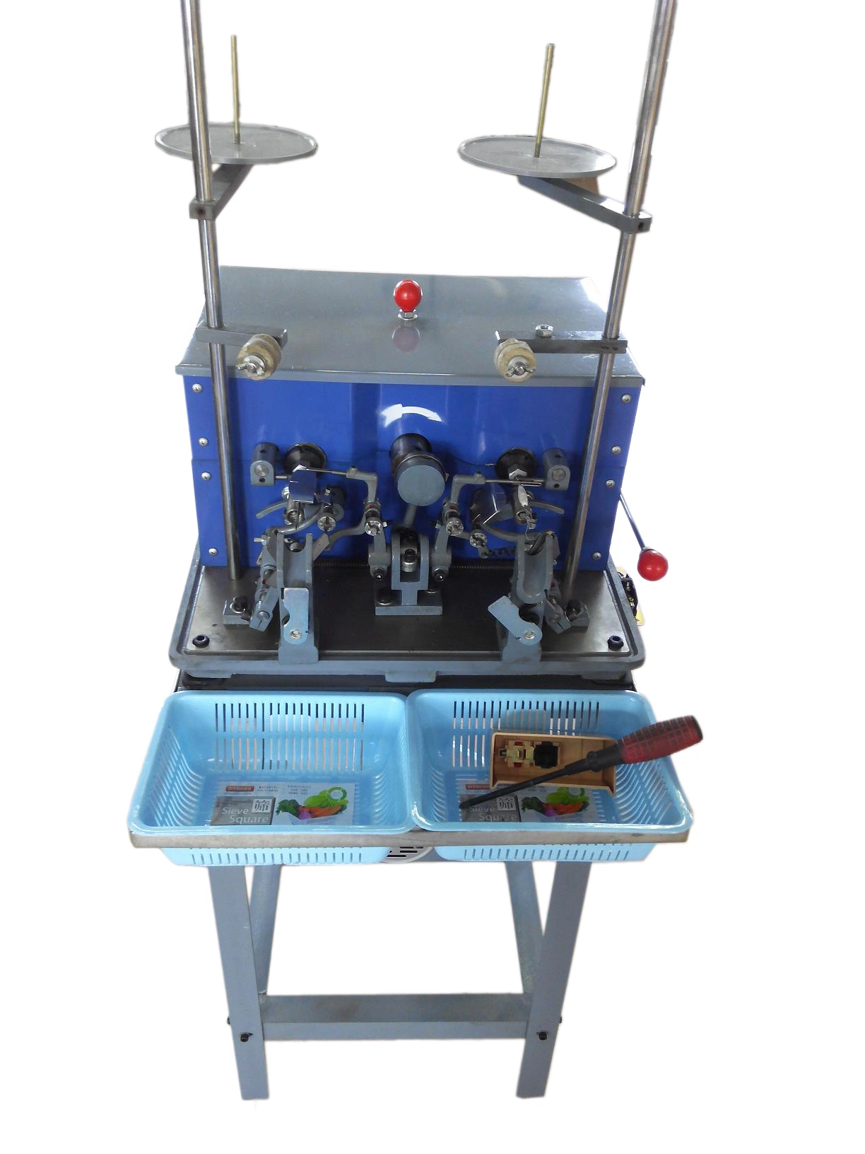 Good Quality Cocoon Bobbin Winding Machine for Schiffli Embroidery