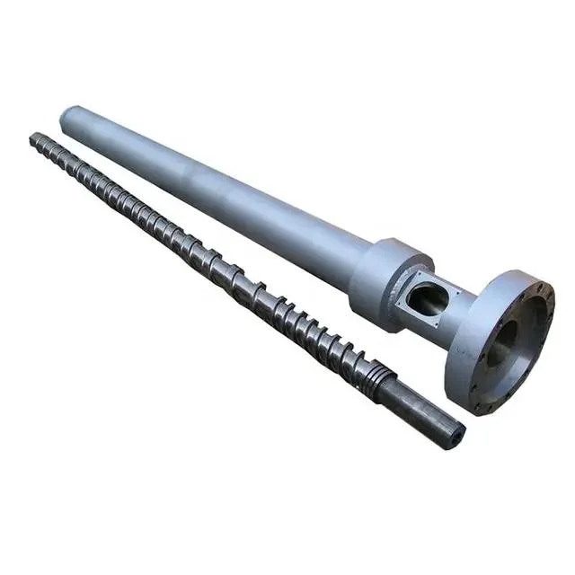 No. 340 High-Quality Single Extruder Machine Plastic Bimetallic Nitrided Barrel Screw