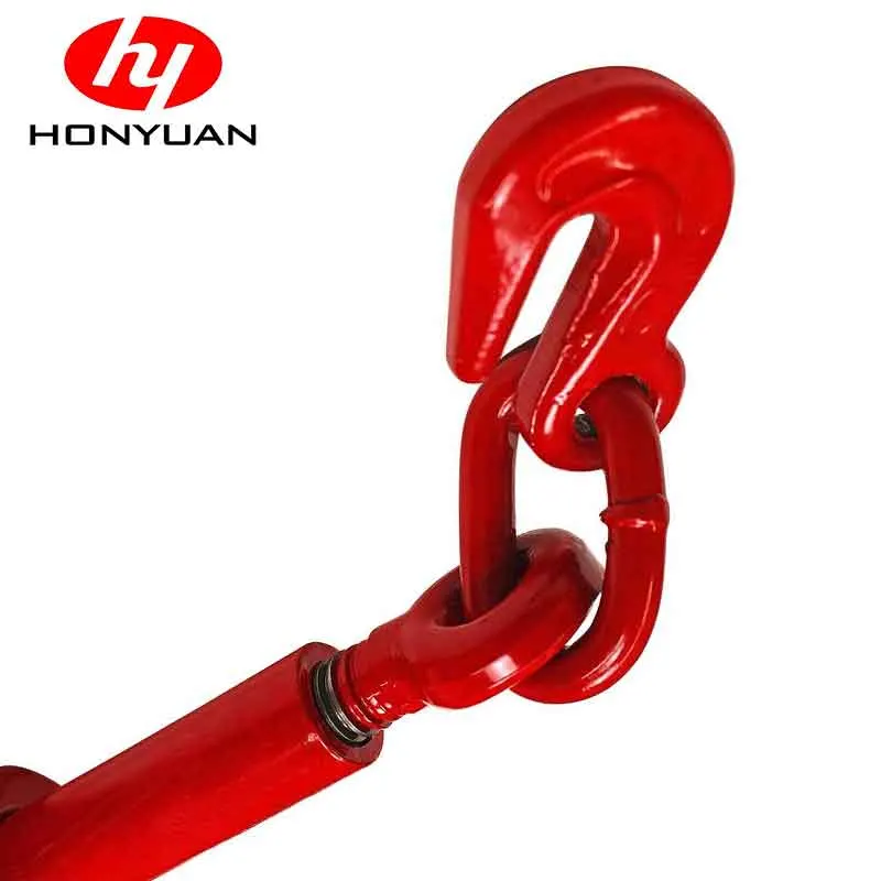 High quality/High cost performance Ratchet Type Load Binder with Hook and Pin