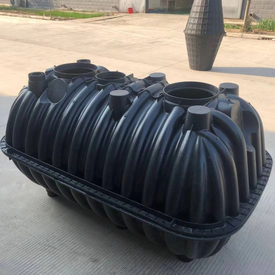 HDPE Three Grid Underground PP Plastic Septic Tank in Water Treating System