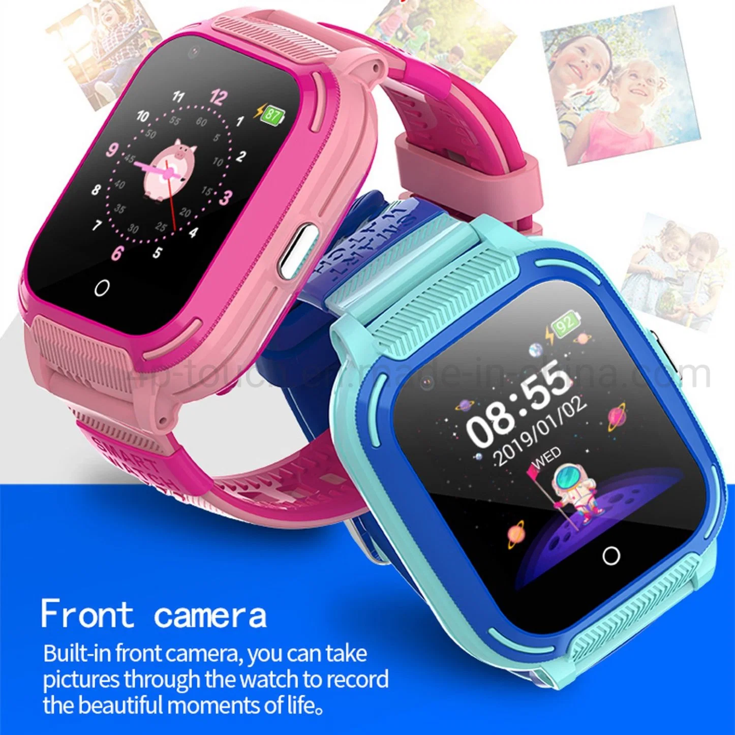 Nouvelle carte SIM étanche 4G LTE IP67 pour communication bidirectionnelle Smart GPS Phone Watch for Avoid kidnapping D62