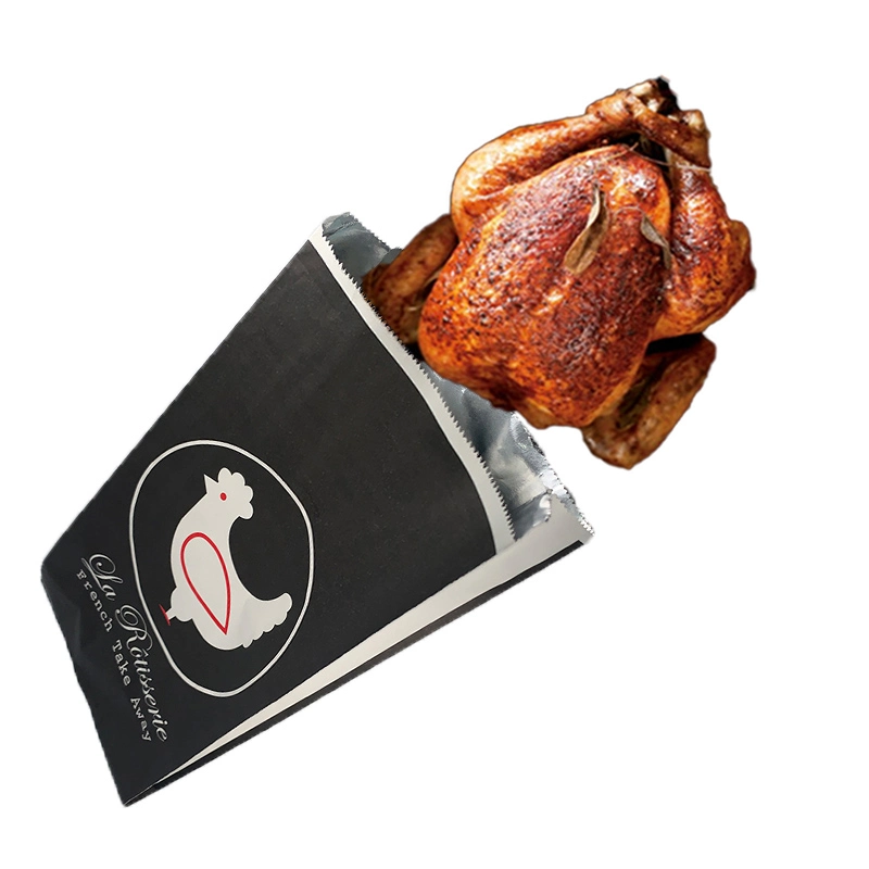 Poulet grillé de papier aluminium feuilles en aluminium de l'emballage pour l'alimentation SAC