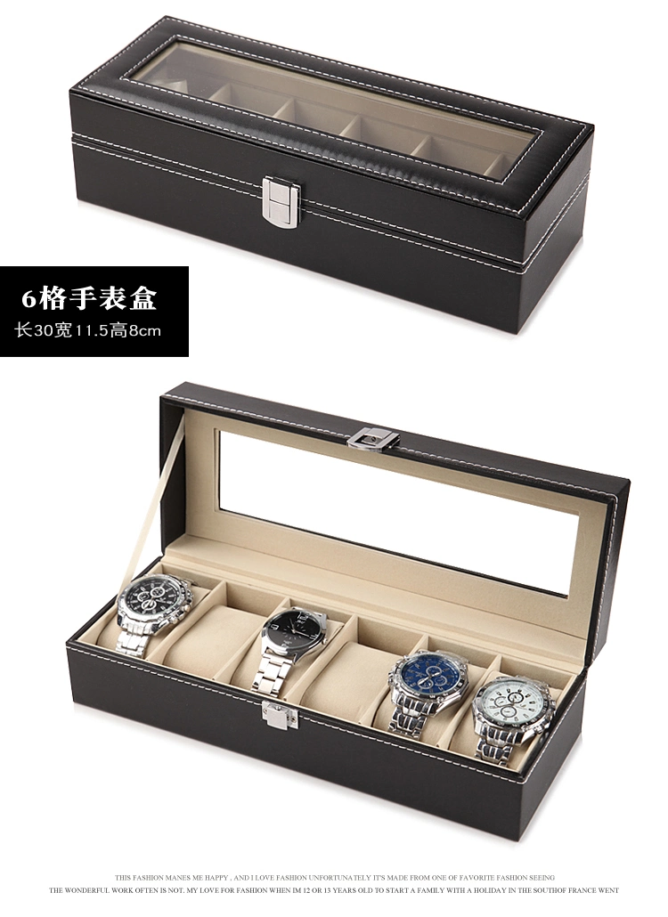 High Quality PU Leather Watch Box/Storage Box (NDM--W21)