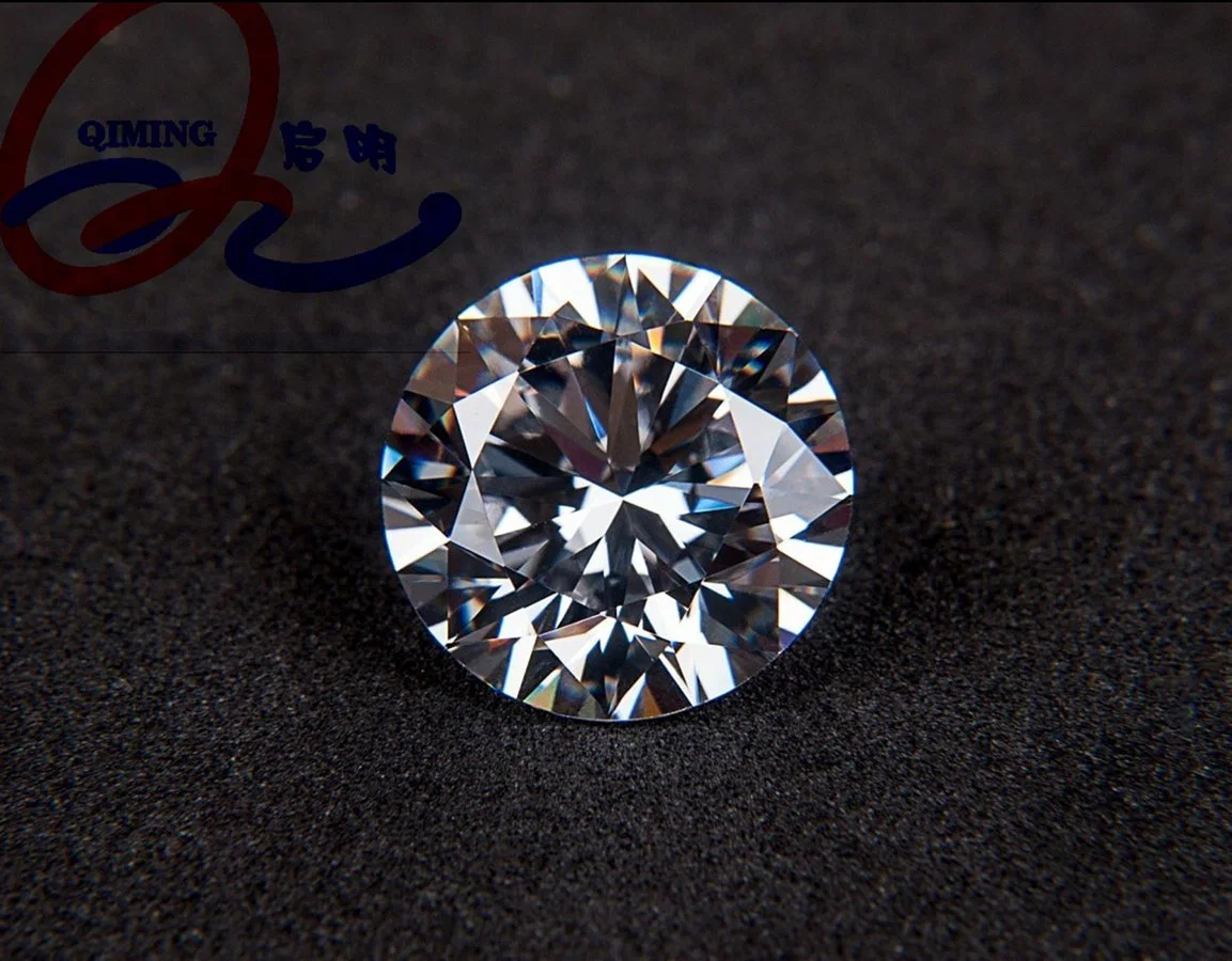 Half Carat Round Cut brillante HPHT Lab Grown Loose Diamond Para la venta