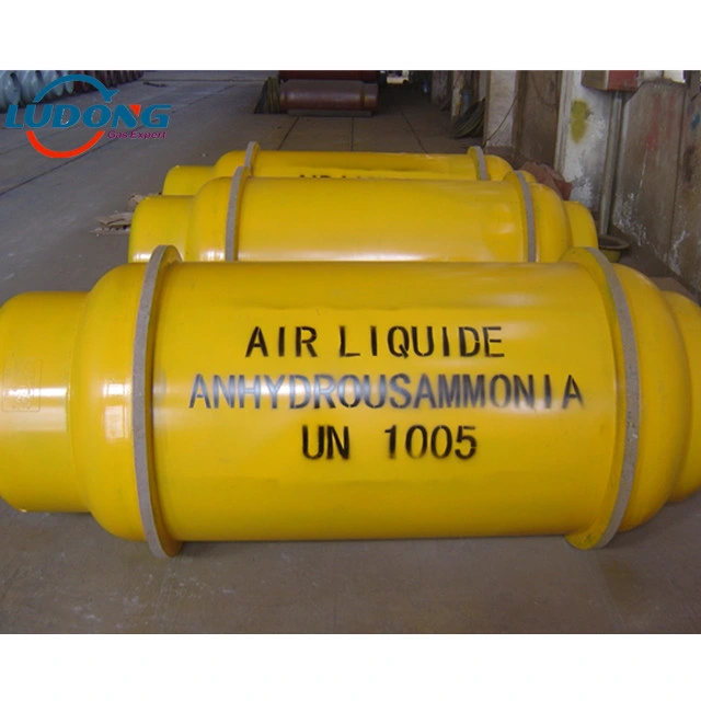 Industrial Grade 99.9% Liquid Ammonia Gas Anhydrous Nh3 for Ammonia Gas Mask