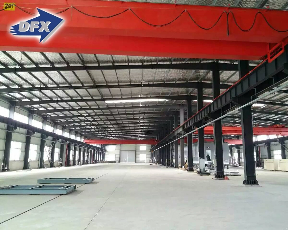 Large Span Steel Frame Structure Construction Metal Building Prefab Steel Logistics Warehouse Storage Shelter