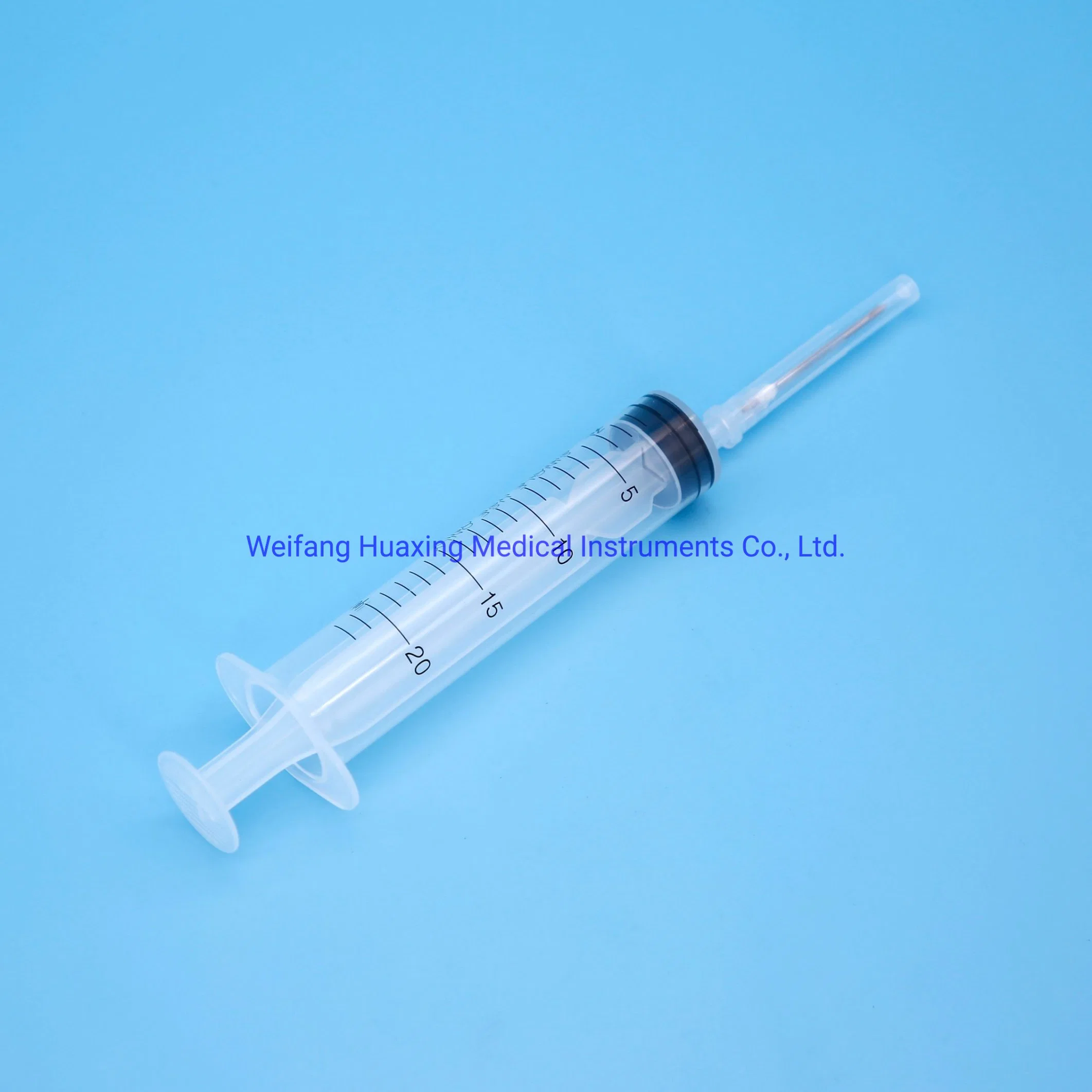 1ml 3 Ml 5ml 10ml 20ml 60ml Disposable Plastic Luer Lock Syringes with Needle