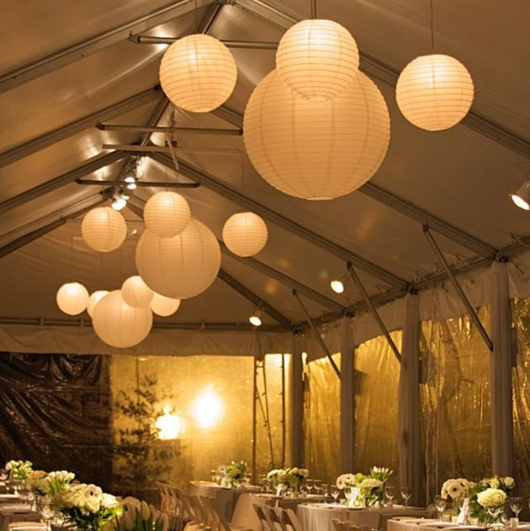 Fournisseur de mariage décorations d'événement Livre blanc Lanterne pour décoration de mariage