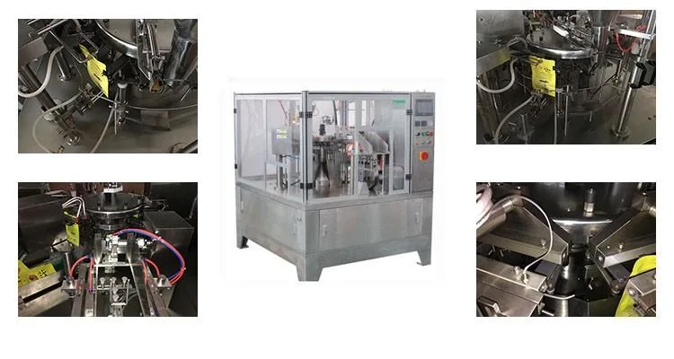 Automatic Nut Pouch Food Doypack Multihead Weighing Weigher Premade Bag Granule Packing Doy Multi-Function Packaging Machines