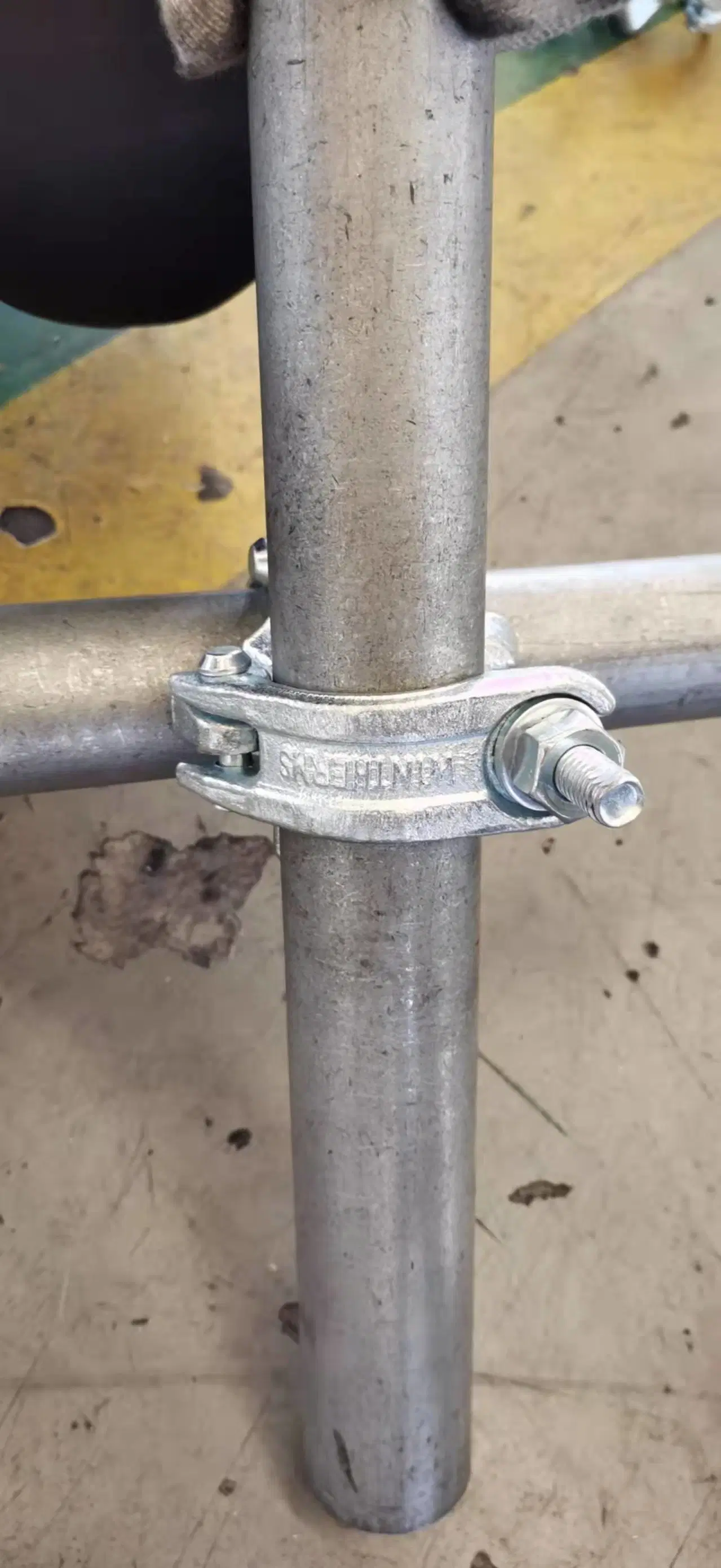 Electric Galvanized Forged Double Clamp Location Factory