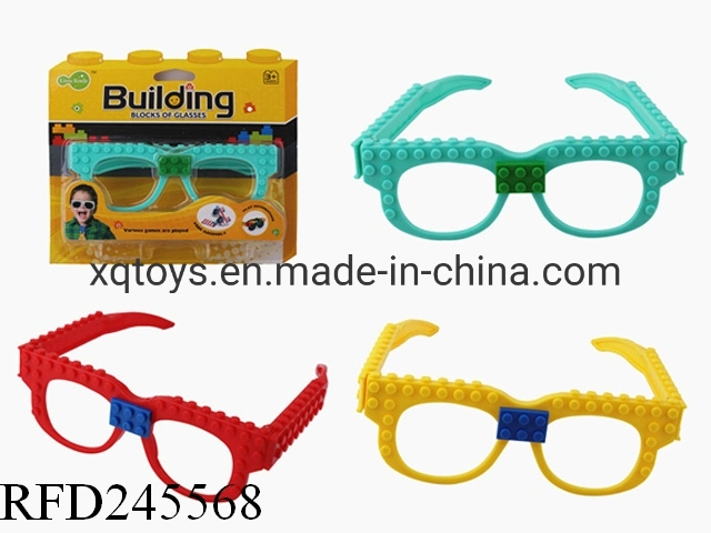Educational Toys Plastic Glasses Building Block