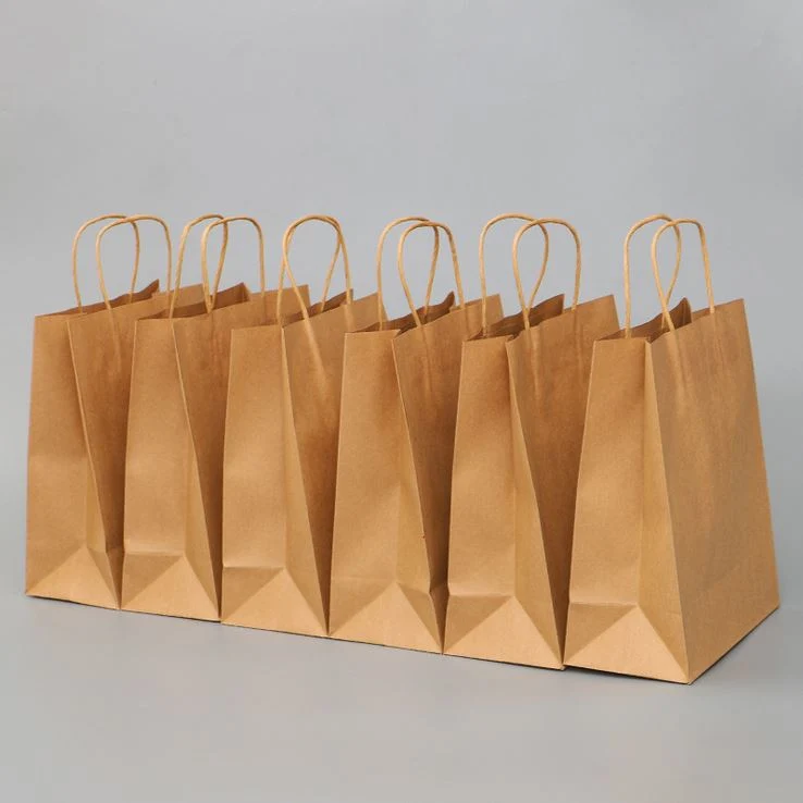 Shoes Packaging Paper Bag Printed Your Own Logo