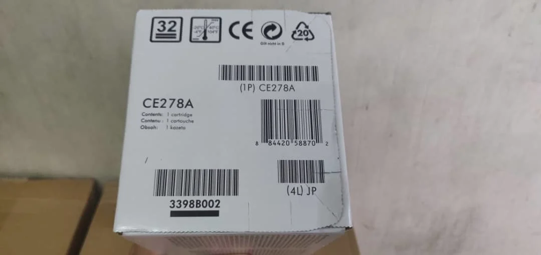 Original CE278A Laser Toner Cartridge for HP Printer Laserjet PRO P1566 P1606 P1606DN