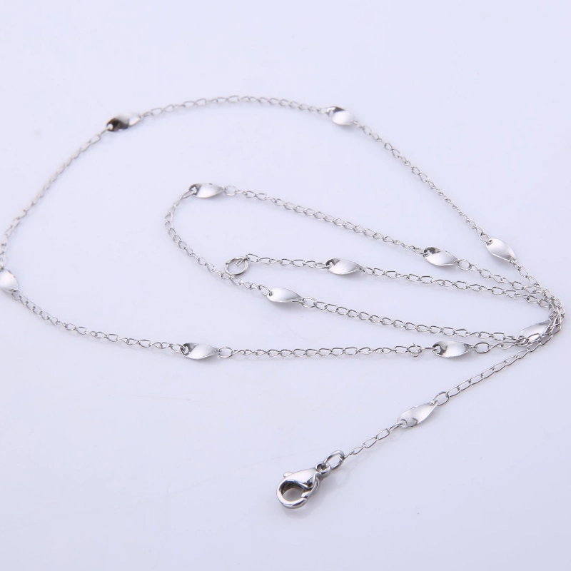 Wholesale Fashion Jewelry Twist Contain Chain Accessories Jewelry for Necklace Design