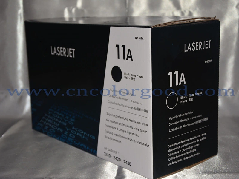 Original preta Q6511populares uma 11A jato de tinta Laser toner cartucho de impressora de alta qualidade para a HP