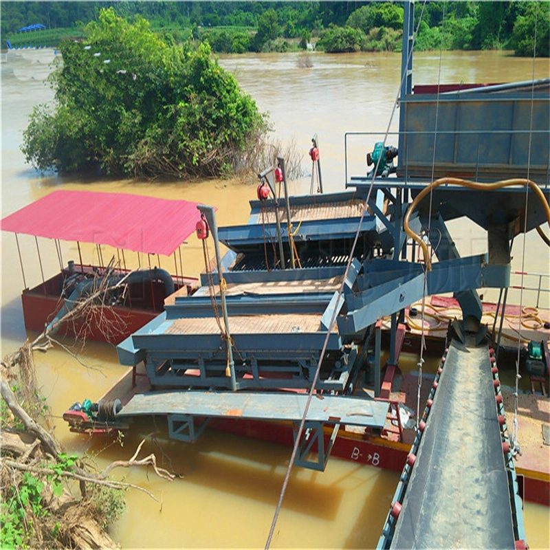 Minería de arena máquina de dragado de oro para River Diamond