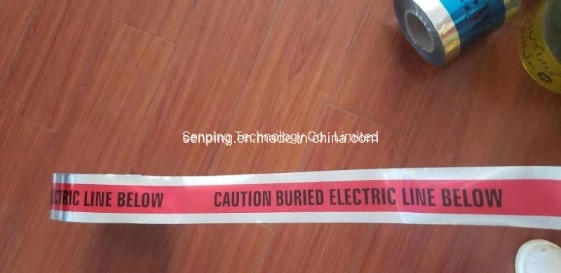 Supply Best Underground Detectable Warning Tape PE Custom Non Detectable Underground Warning Tape Barricade Tape Magnetic Caution Tape