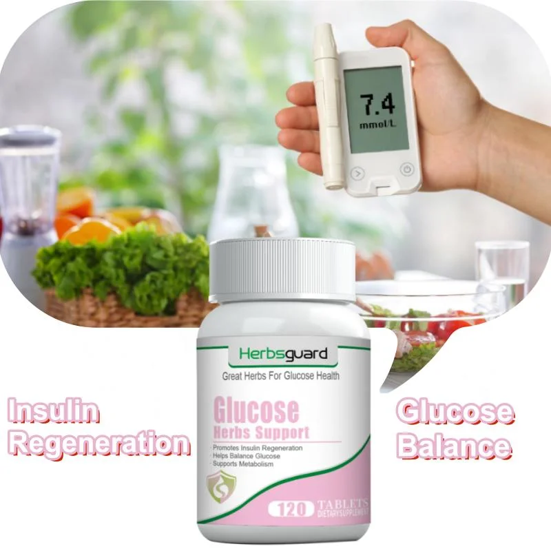 Natural Herbal Ingredients Daily Use Dietary Supplement Helps Stabilize Blood Sugar and Avoid Diabetes Complications