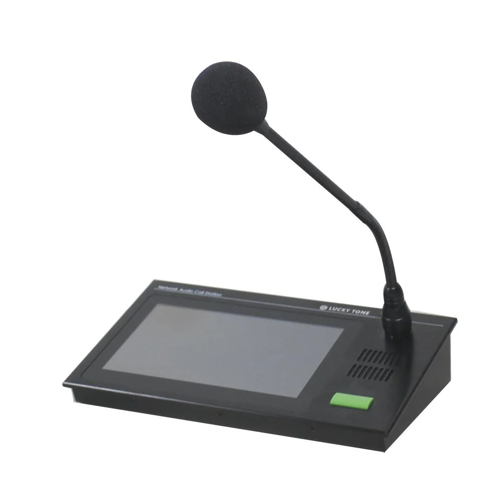 IP/SIP Control Station with Touch Screen and Stand-Alone Intercom Function