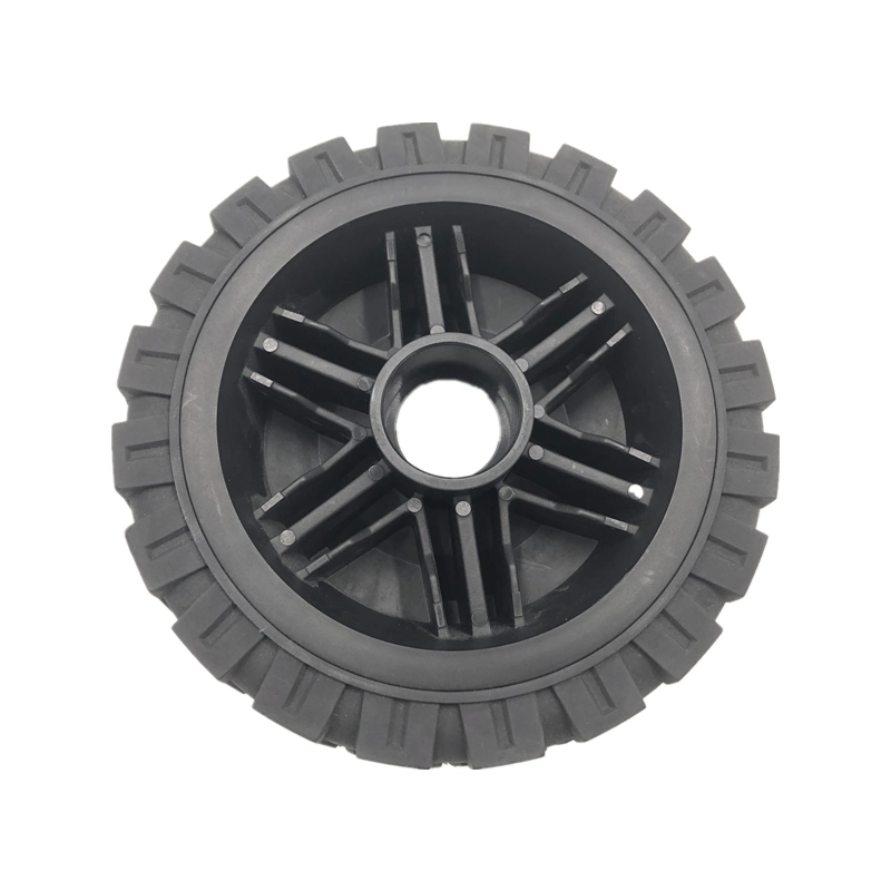 Non-Slip Solid Tyre Type Rubber Wheels for Hand Truck/Trolley/Cart