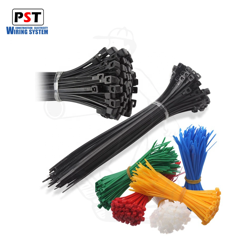 2.5*100mm 4*300mm Multi Color Self-Locking Plastic Soft Cable Ties Nylon Cable Tie