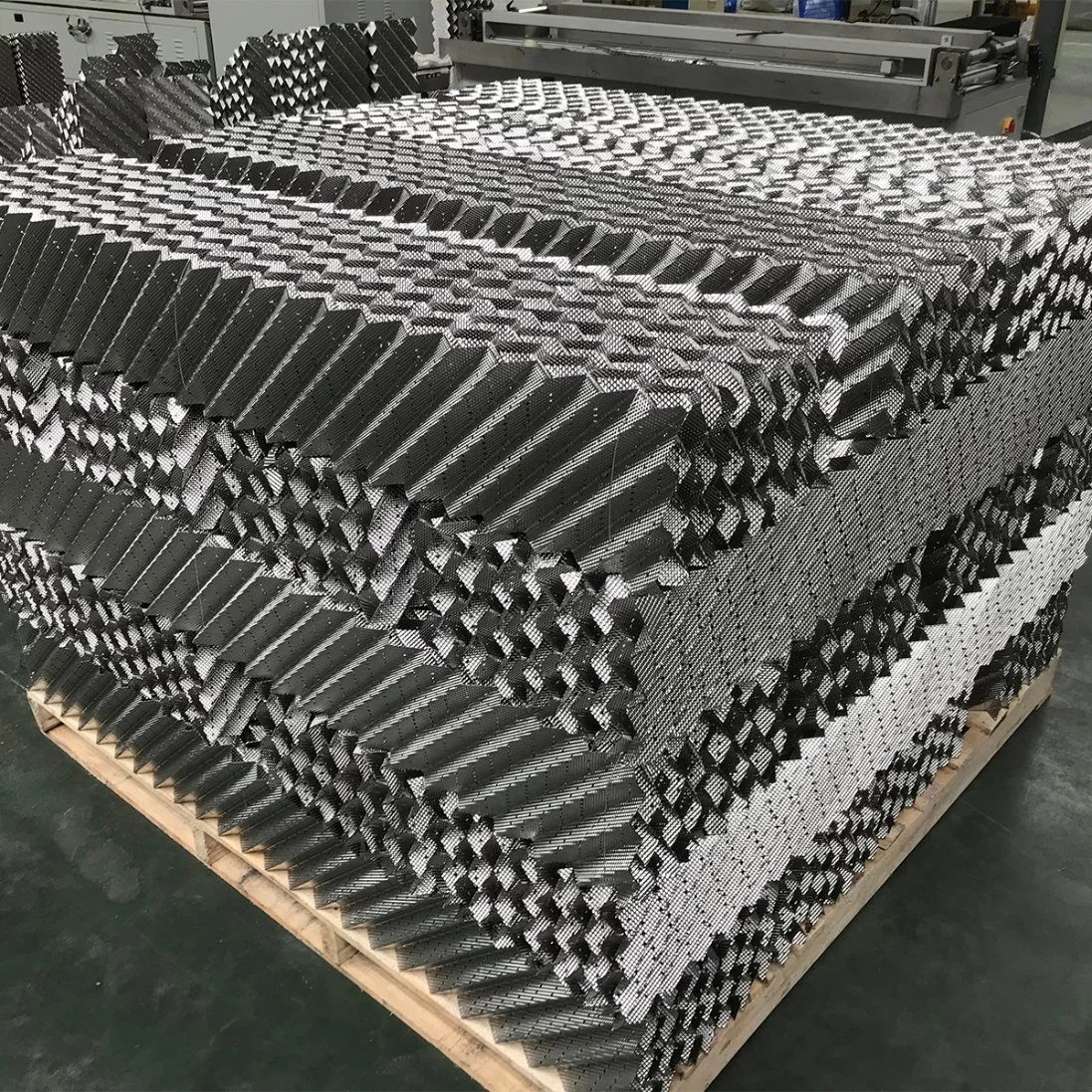 350y Stainless Steel SS304 Perforate Corrugated Plate Structured Tower Packing