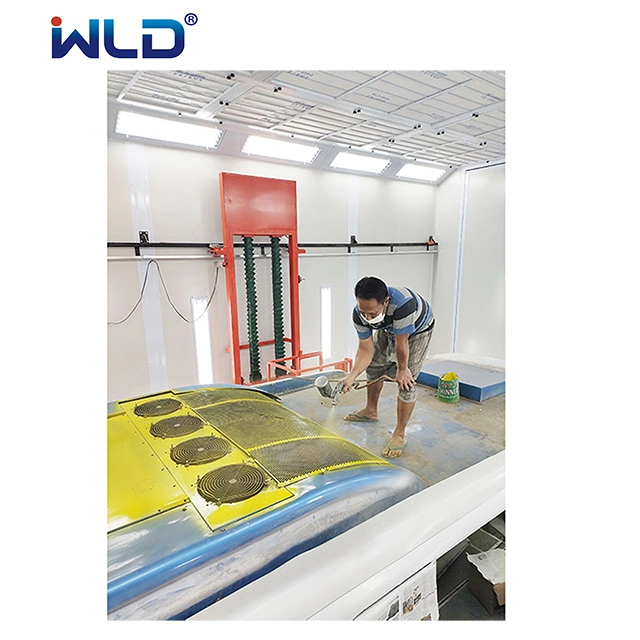 WLD15000 Automotive Train Bus Spray Paint Booth/Painting Booth/Truck Spray Booth/Painting Room/Cabin/3D Car Lift Lifter Spraying Booth/Chamber/Camera Price