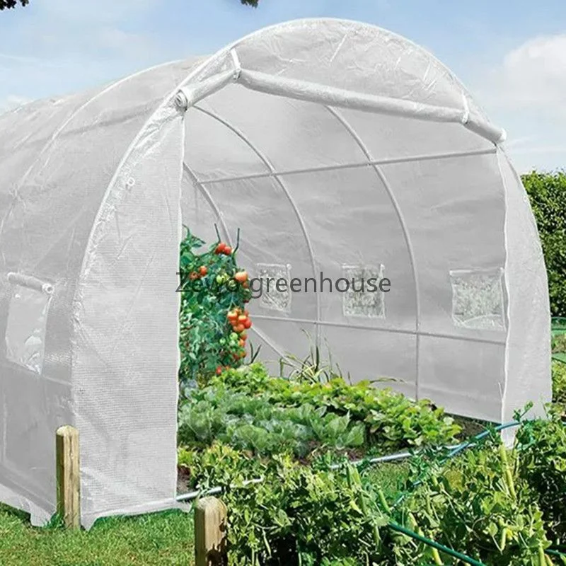 Jardin de haute qualité 4 étages serre imperméable PVC couverture tente jardin Serre