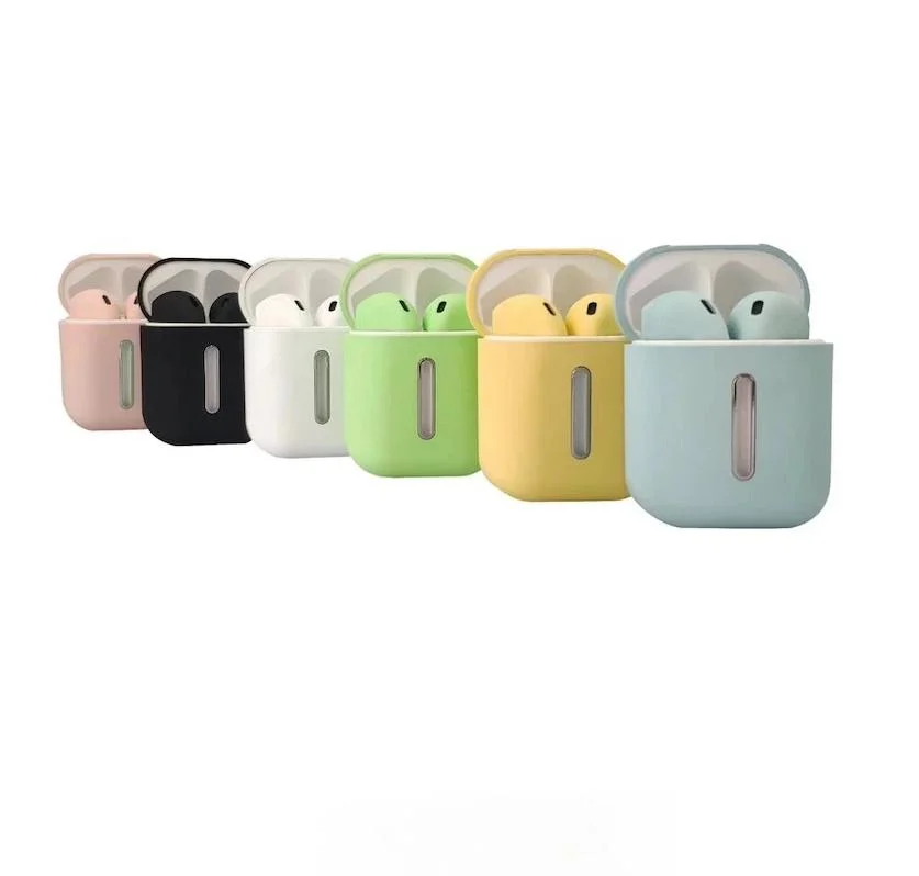 Macaron unos auriculares inalámbricos auriculares auriculares Bluetooth para auriculares de vainas