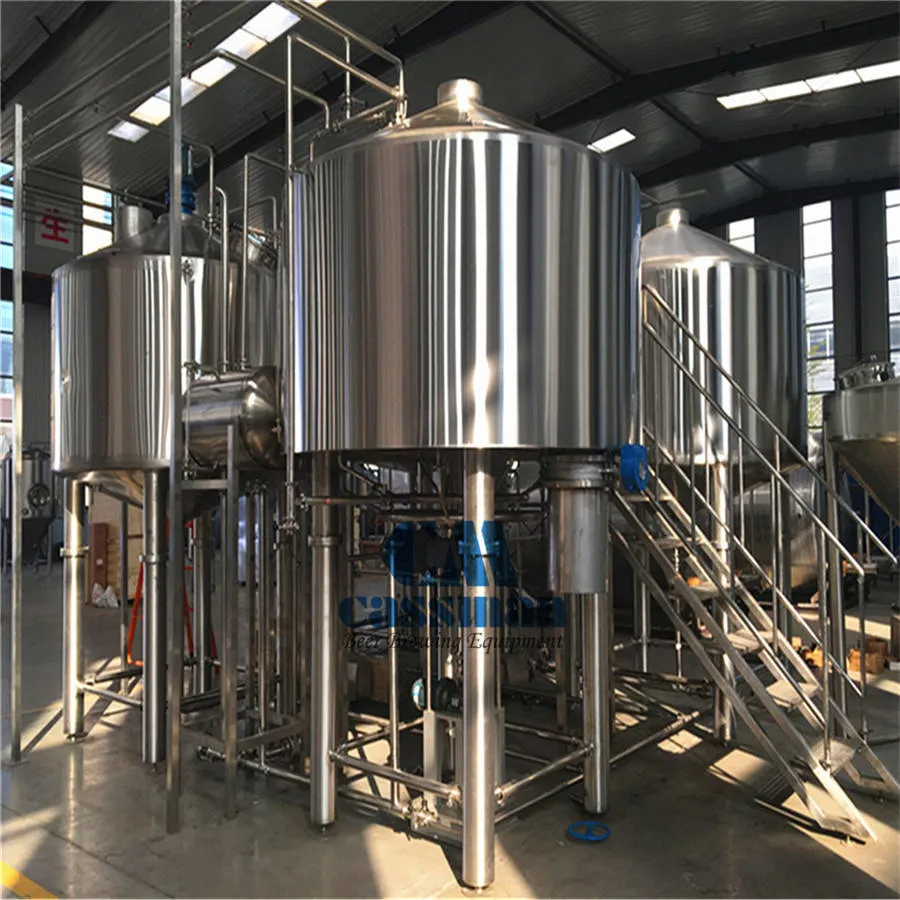 Large Brewery Beer Brewery Equipment for Commercial Places Large Brewery Whole Set 15bbl 20bbl 30bbl