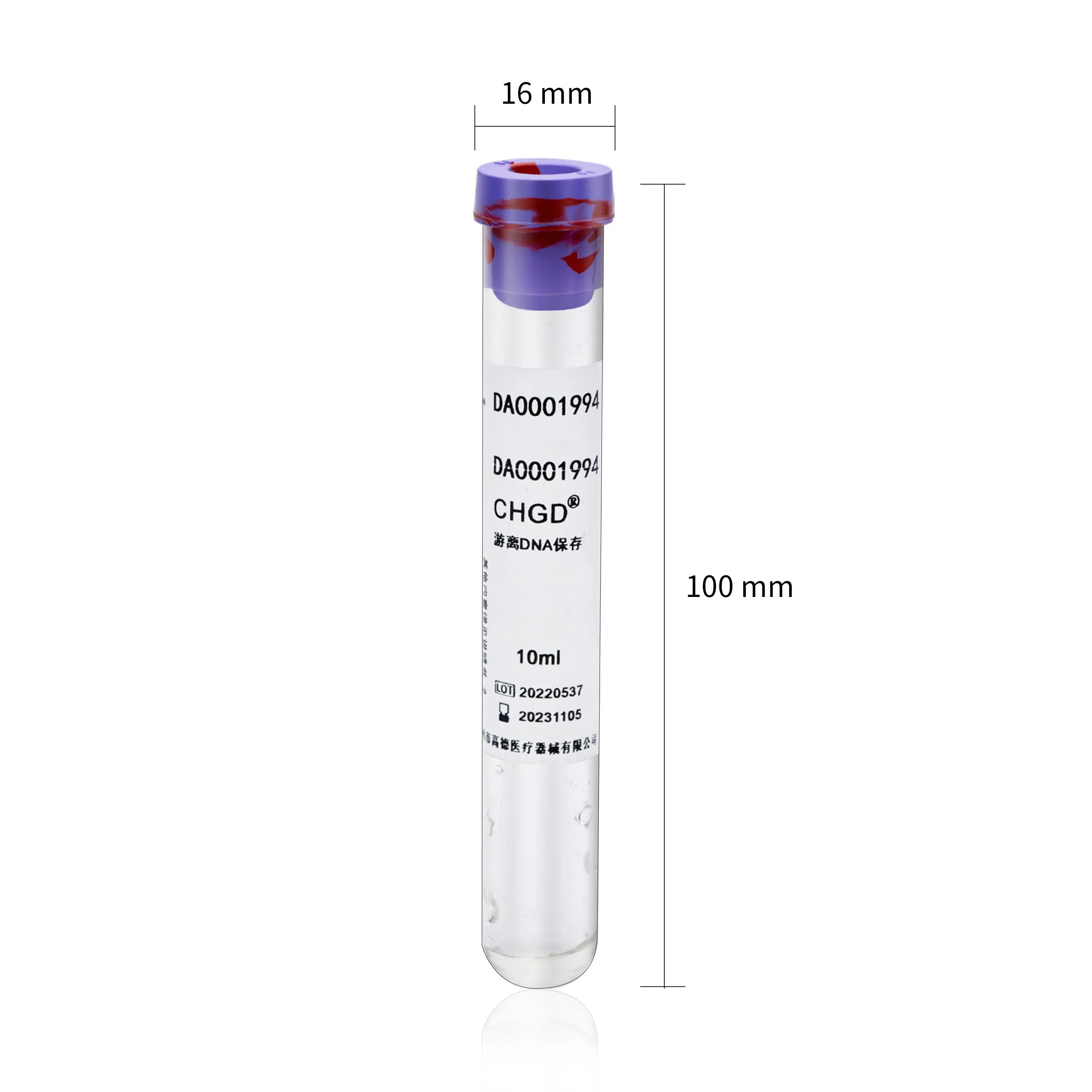 Hirikon Kit for Cell Free DNA Tubes with Anticoagulation and High Sensitivity for Nipt Testing