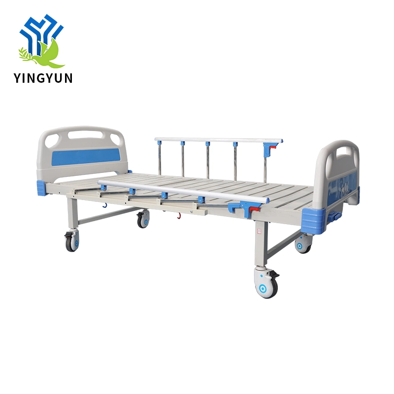 Portable Patient Transport ABS Headboard Single Crank Hospital Medical ICU Bed