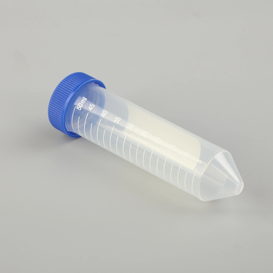 Estéril de plástico de fondo cónico de 15ml Microcentrifugadora Tubos de microcentrífuga