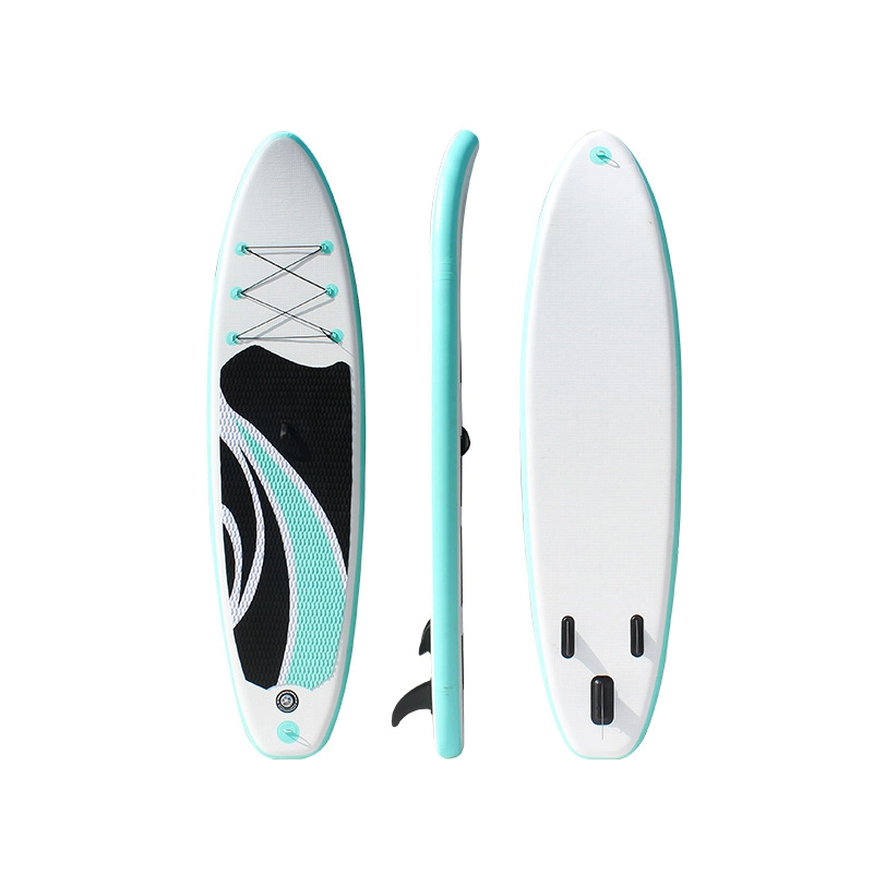 Prancha insuflável de surf com prancha de surf com suporte para cima Paddle Board com suporte dobrável Placa de placa