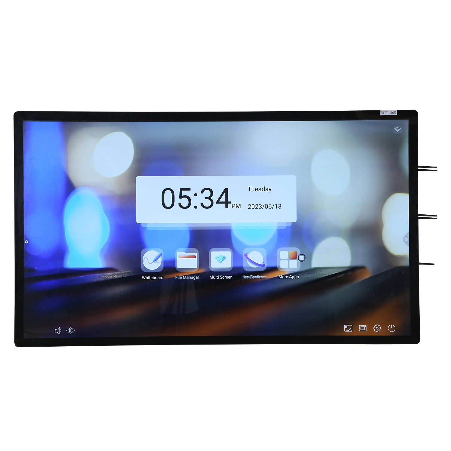 Bildung Interaktive Flachbildschirm Android 13 4G 32g Smart Whiteboard Touchscreen Smart TV 65 Zoll Preis