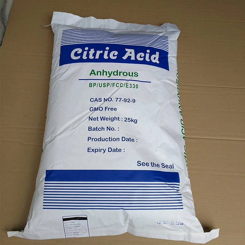 Food Grade Anhydrous Citric Acid E330 Acid Citric Anhydrous