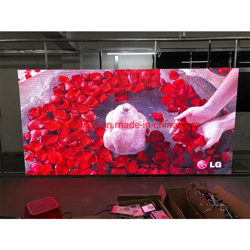 Manufacture Price 500X500mm/500X1000mm Cabinet Full Color P3.91 Rental SMD Flexible LED Display Panels Outdoor LED Signs with 5 Years Warranty