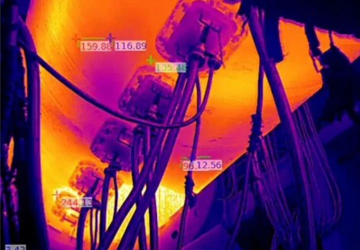 Simple Maintenance Rotary Kiln Video Thermal Imaging System for Multiple Environments